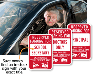 Tow Away Signs   By Title