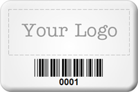 Asset Label Company Name with Numbering