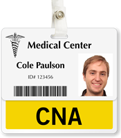 CNA Badge Buddy For Horizontal ID Cards