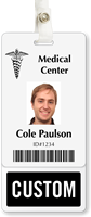Custom Badge Buddy For Horizontal ID Cards