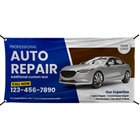 Custom Auto Repair Vinyl Banner