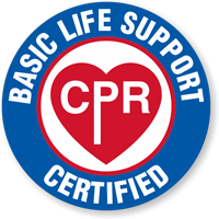 CPR Basic Life Support Certified
