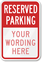 (red reversed) Sign