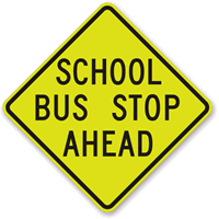 Diamond Grade School Sign