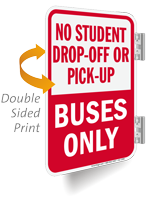 No Student Drop Off or Pick Up