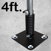 FlexPost® Sign Post  Concrete Model