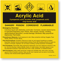 ANSI Chemical Label