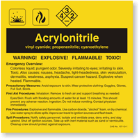 ANSI Chemical Label