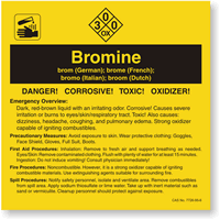 ANSI Chemical Label