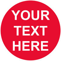 Circular Custom Template  Text