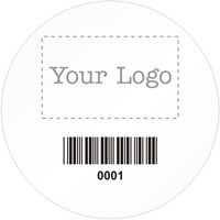 Circular Custom Template  Barcode