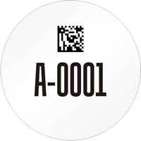 Circular 2D Custom Template  Barcode