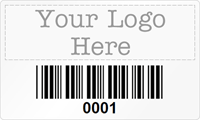 Rectangular Custom Template  Barcode