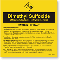 ANSI Chemical Label