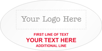Oval Custom Template  Logo