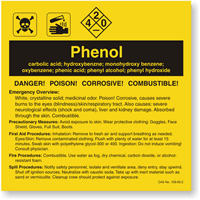 ANSI Chemical Label