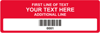 Rectangular Custom Template  Barcode