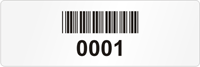 Rectangular Custom Template  Barcode