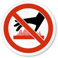 ISO Prohibition Label