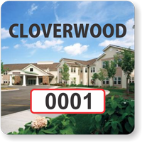 Photo Based Customizable Parking Permit Mirror Decal
