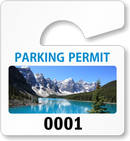 PhotoTag™ Small Rearview Mirror Hang Tag
