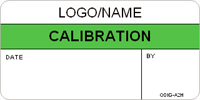 Calibration Label [add name or logo]