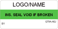 Inspection Seal  Void if Broken Label