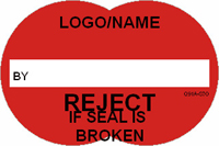 Reject if Seal is Broken Label