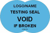Testing Seal  Void if Broken Label