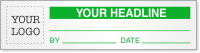 Custom Calibration Logo Label