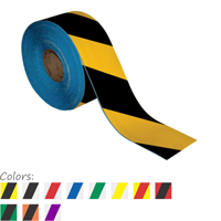 4 inch Striped Superior Mark Floor Marking Tape