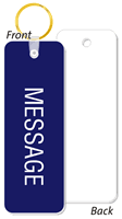 Custom 1 Sided Key Chain