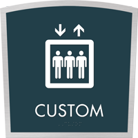 Apex Custom Regulatory Sign 8.625" x 8.625"