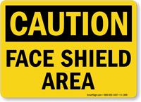 OSHA Caution  Sign