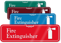 Fire Extinguisher Sign