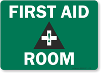First Aid Room Sign