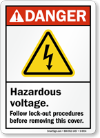 Hazardous Voltage Follow Lock Out Procedures