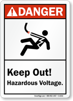 Keep Out Hazardous Voltage