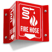 Fire Hose Sign
