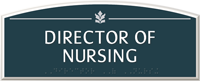 Room Name Sign, ¾ in. raised letters braille