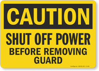 Caution Sign