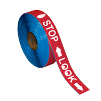 Stop Superior Mark Floor Message Tape
