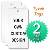 Design Own Tyvek Tag