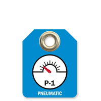 Pneumatic Double Sided Energy Source Identification Micro Tag