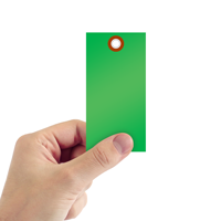 Tyvek Shipping Tag Green