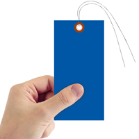 Tyvek Shipping Tag Blue