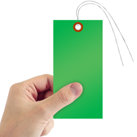 Tyvek Shipping Tag Green 
