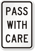 Preferential Lane Sign