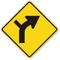Sharp Turn Sign