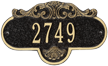 Rochelle Petite Wall Address Plaque